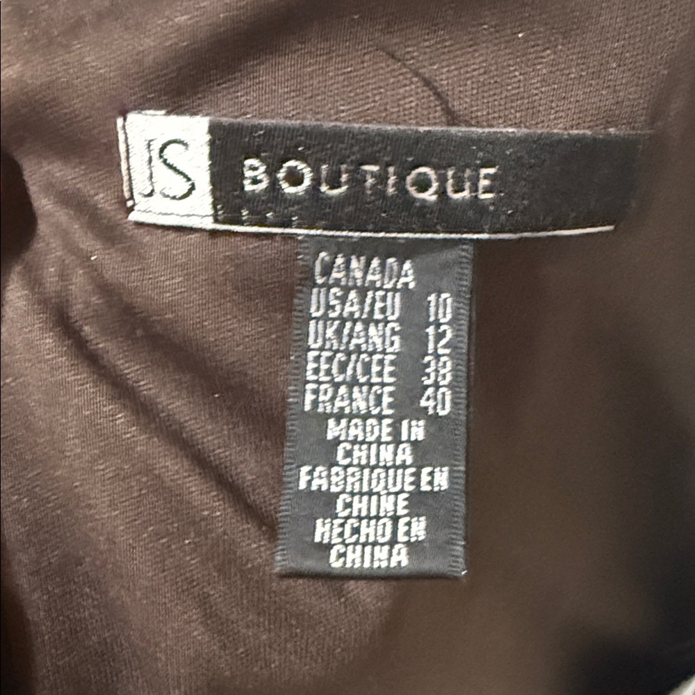 JS Boutique Brown Sequin Dress - Picture 6 of 6